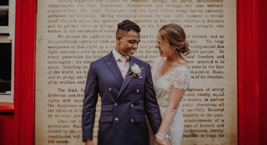 Dublin City Hall wedding - Brittney & Prash Slideshow - Ireland based Documentary Wedding ...